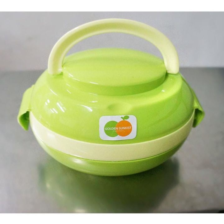 Rantang Anak Oval Golden Sunkist RAO 9002 / Lunch Box / Kotak Makan / Wadah Bekal Bento