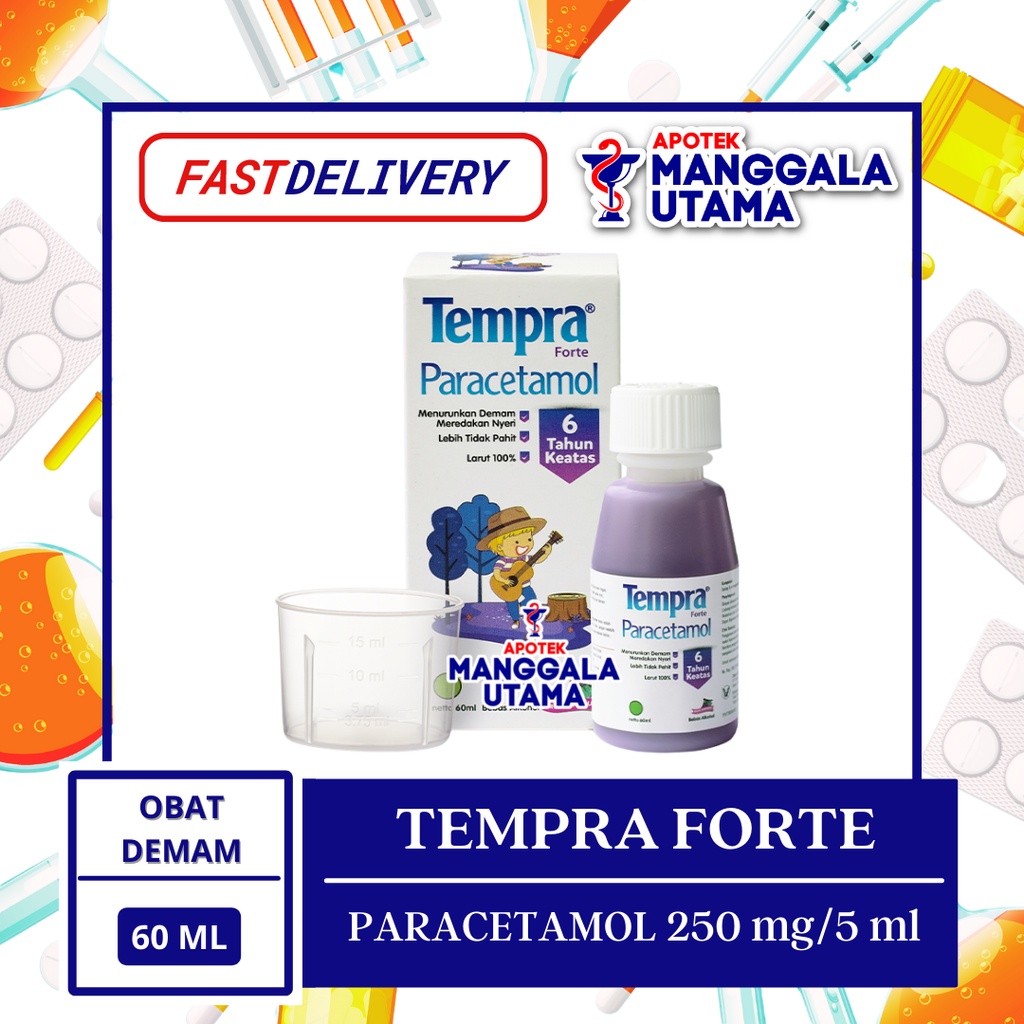 TEMPRA FORTE SIRUP DEMAM ANAK