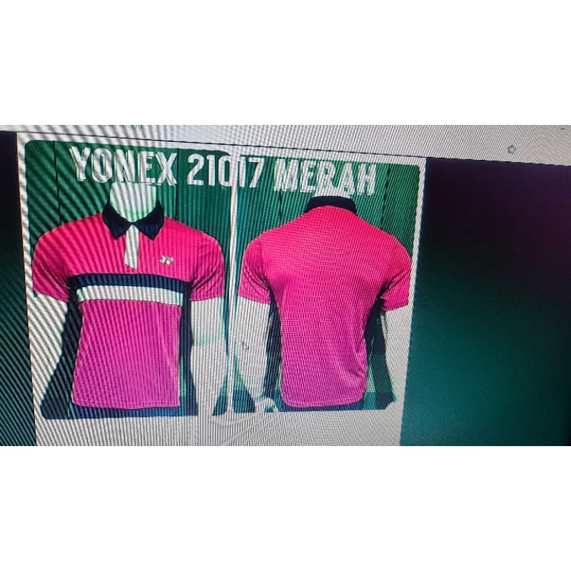 Baju Yonex Import 21017 Merah