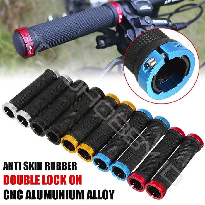 Eksklusif Grip / Handle Grip / Bar Grip Sepeda MTB - Hitam Terlaris
