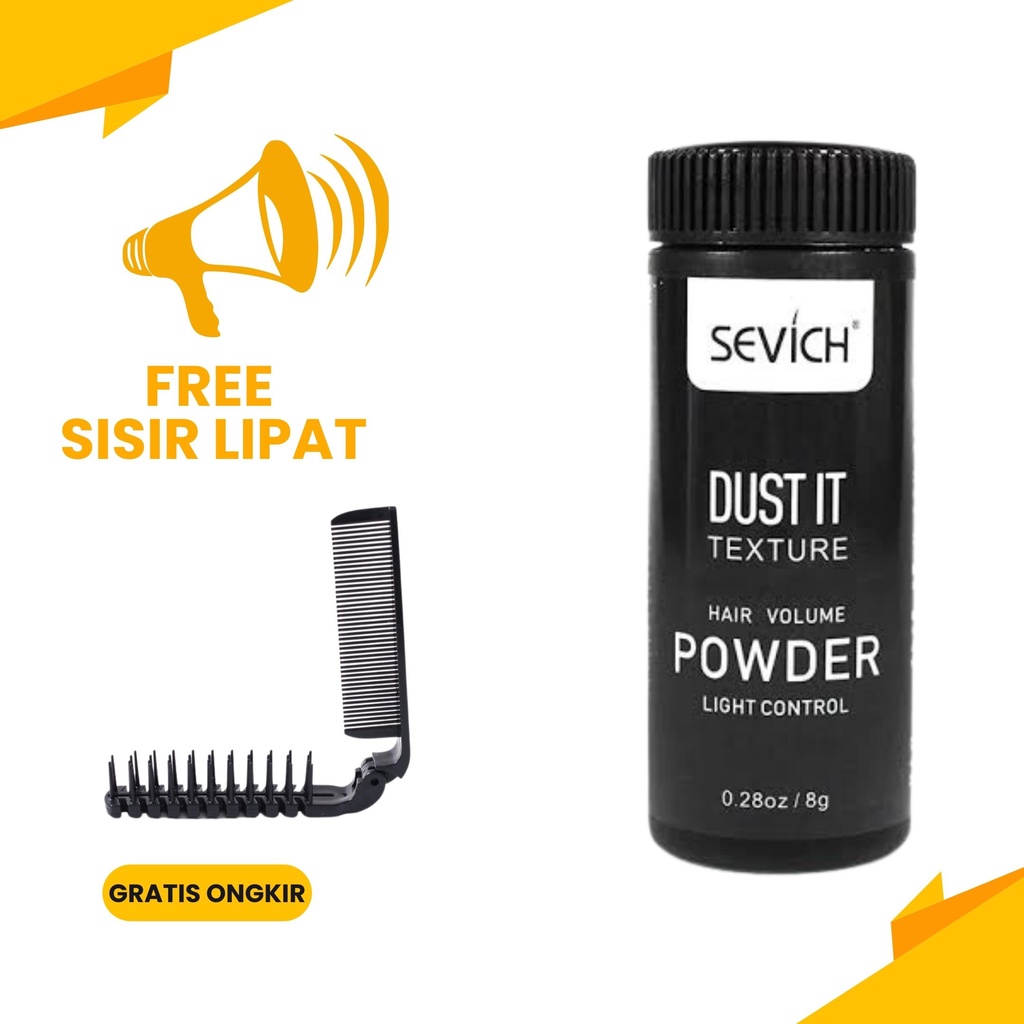 Jual Sevich Hair Powder - Hair Styling Pomade Powder 8gr | Shopee Indonesia