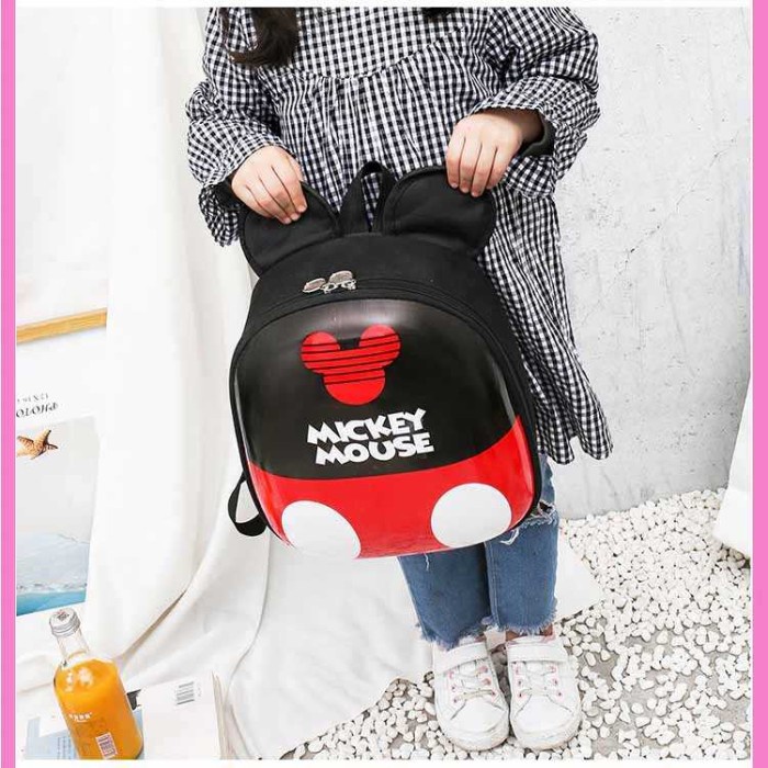 Tas Ransel Sekolah Anak Backpack Model Disney LXFZQ - E-300 - Merah