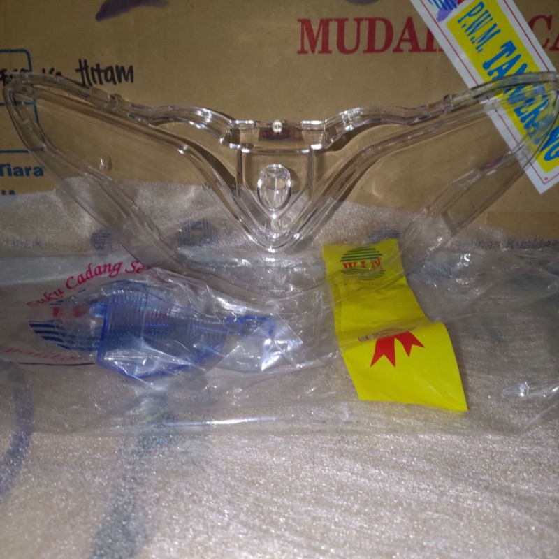Kaca Mika Lampu Depan Jupiter Z 2006 - 2008 Burung Hantu Win Product