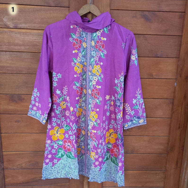 Tunik Dress Batik Unggul Jaya Katun Primisima