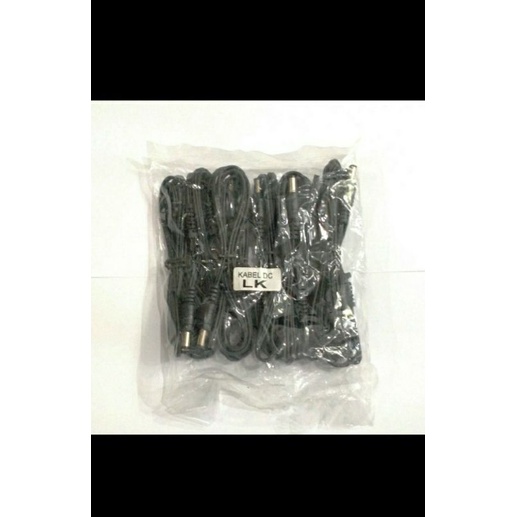 kabel dc LK / lobang kecil panjang 1,5meter jual per/10pcs