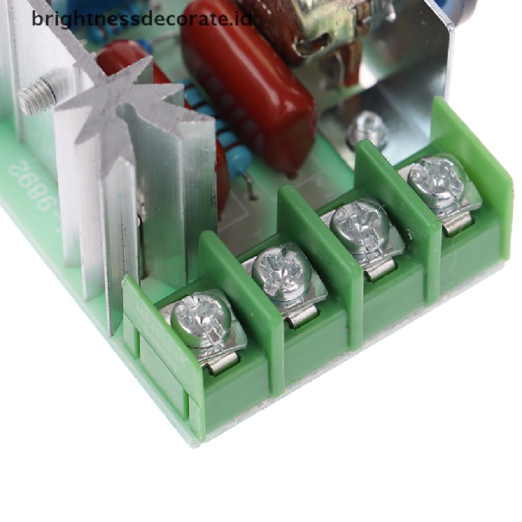 1 Pc 50-220v 2000w Alat Regulator Thermostat Scr Voltage
