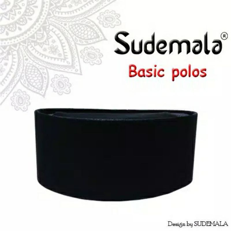 PECI/SONGKOK SUDEMALA BASIC POLOS HITAM AC