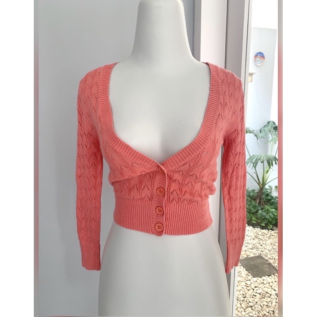 forever 21 crop cardigan