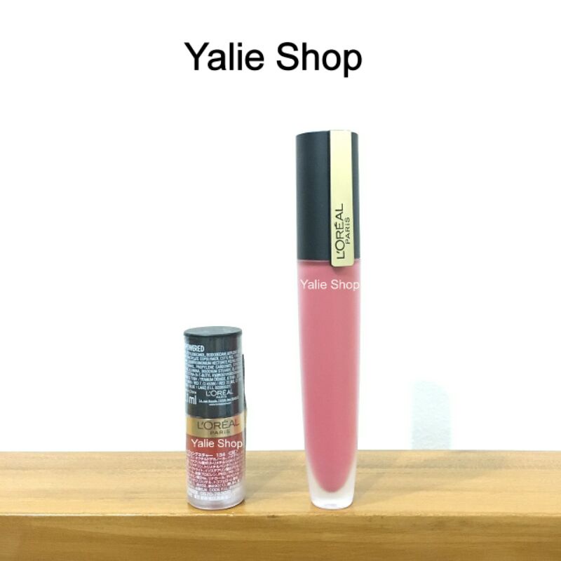 LOREAL Rouge Signature Matte Mini Trial 2.1ml/Full Size 7ml Liquid Lipstick Lip Cream Liptint Tint S