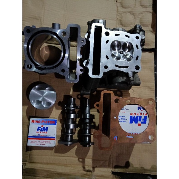 blok bore up 68mm gsx 150 GSX-R /fufi porting komplit