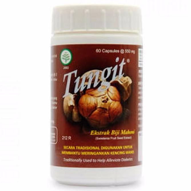 New Tungit 60 Kapsul Ekstra Mahoni Untuk Menurunkan Kadar Gula Free Ongkir