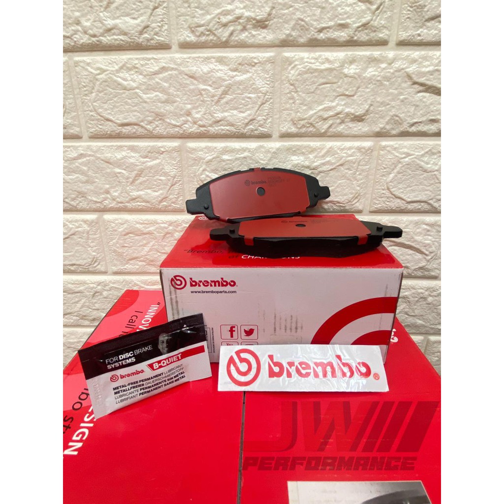 BRAKE PAD BREMBO ORIGINAL KAMPAS REM BREMBO MAZDA 6 GJ GL