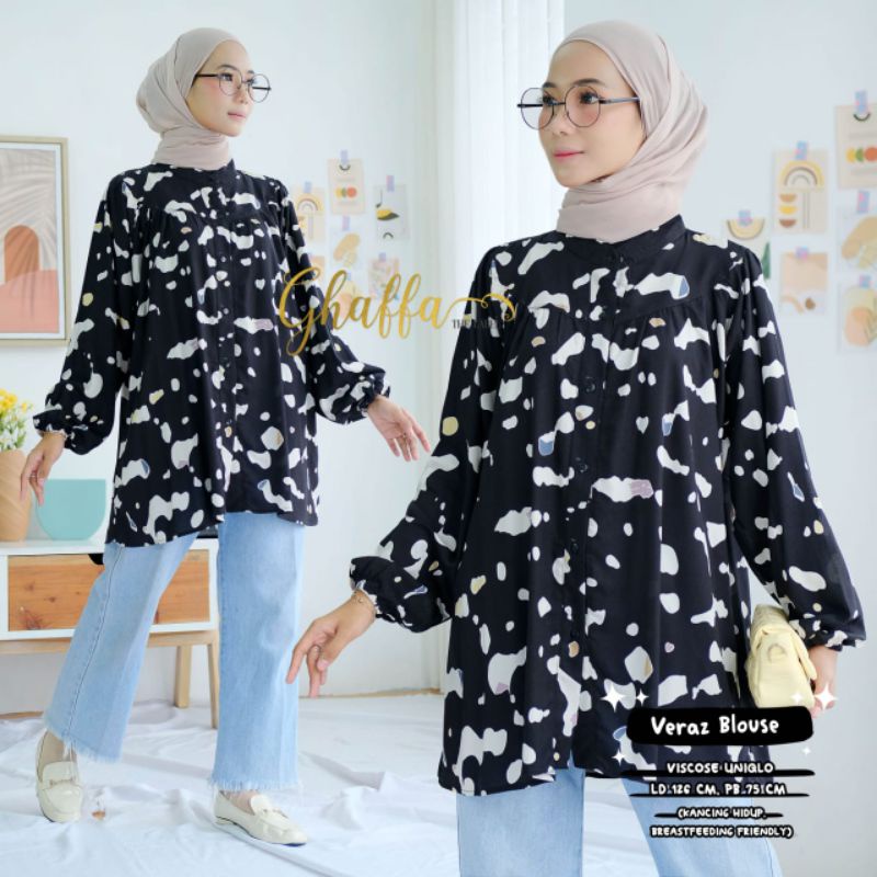 Veraz blouse motif by ghaffa the label