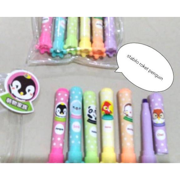 

YSB (1 PCS ) Stabilo bentuk unik dan lucu wortel , stabilo roket, stabilo ice cream / highlighter➙☯ (Ready)Model baru ➙