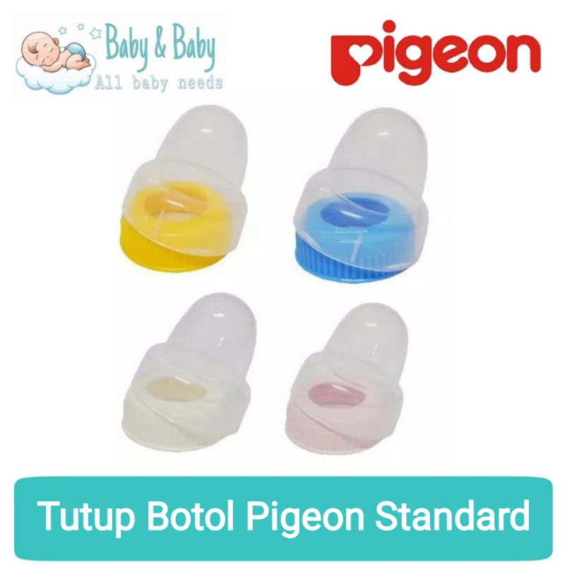 PIGEON Screw Cap + Nipple Cover RP | Ring dan Penutup Botol Dot Standar | Tutup Botol Susu