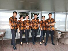 Kemeja Batik Pria Lengan Panjang Size M L Xl Xxl Xxxl