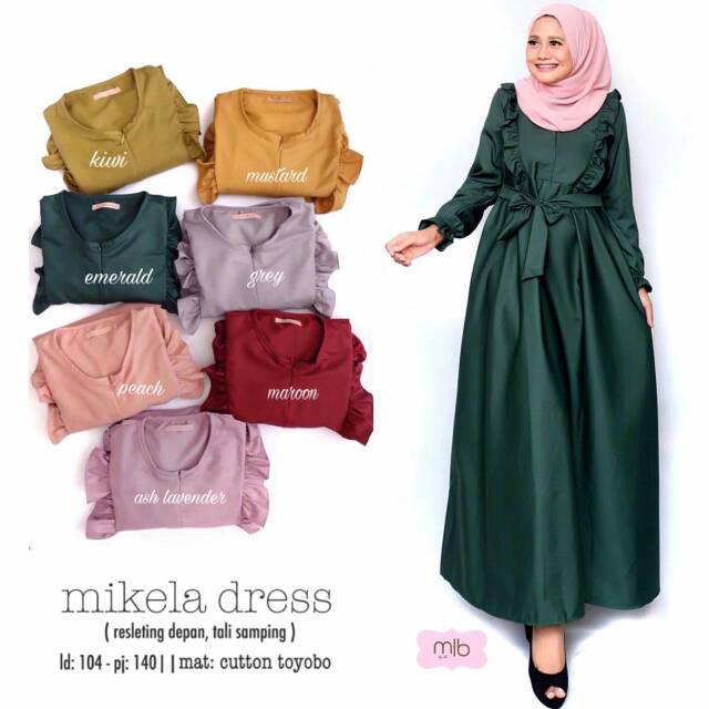 Mikela Dress Original by MLB Murah