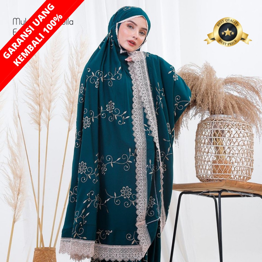 Mukena jumbo dewasa Mukena terbaru 2022 mukena murah bahan adem murah katun jumbo gracella