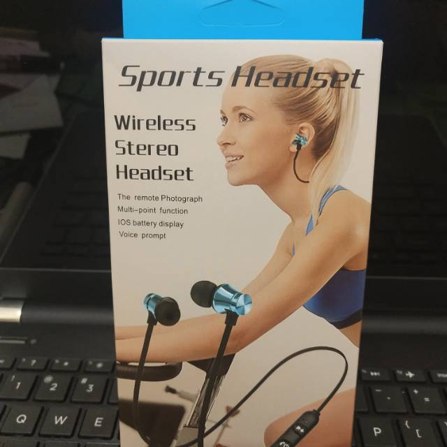 Headset bluetooth sport magnetic wireles earphone/handsfree