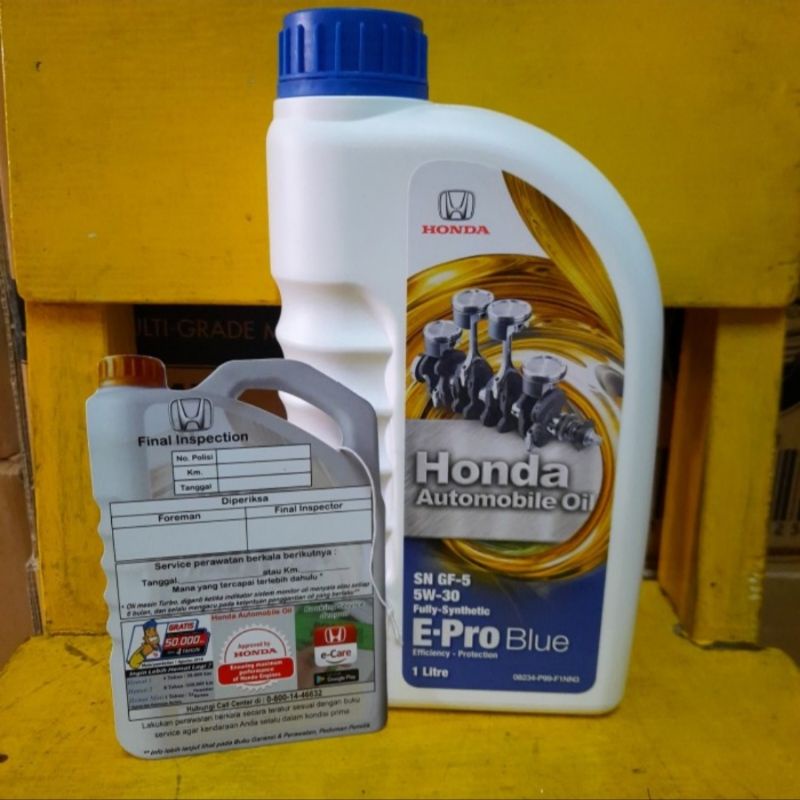 Oli Honda E-Pro Blue 5W-30 Original