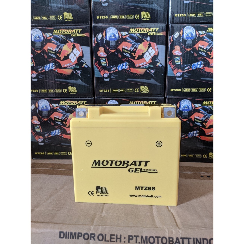 Aki motor vario 150 motobatt mtz6s aki motobatt satria fu Aki Kering Vario 125 Aki cb150R Aki Satria