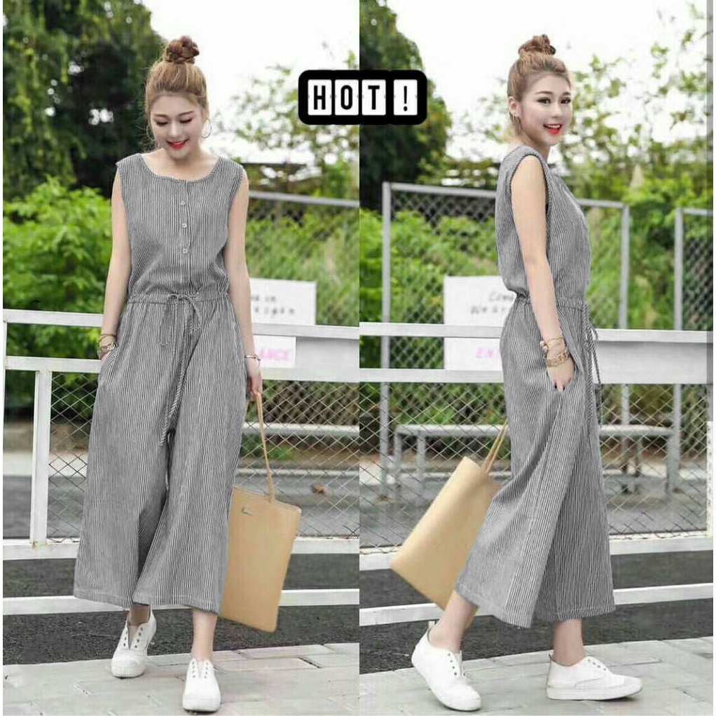 FWG - JUMPSUIT JAMSAL HOTY / JUMPSUIT WANITA KOREA / JUMPSUIT SALUR / OVERALL WANITA