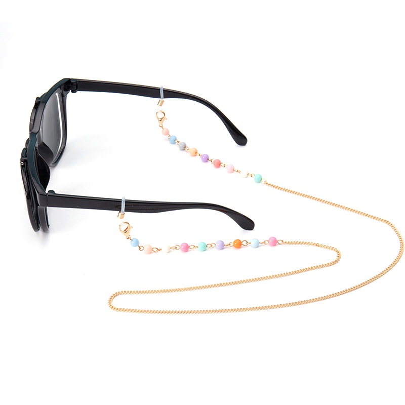 New Fashion Mask Lanyard Mask Glasses Hanging Rope Anti-lost Earphone Mask Chain Colourful Extension Lanyard with Hooks OW