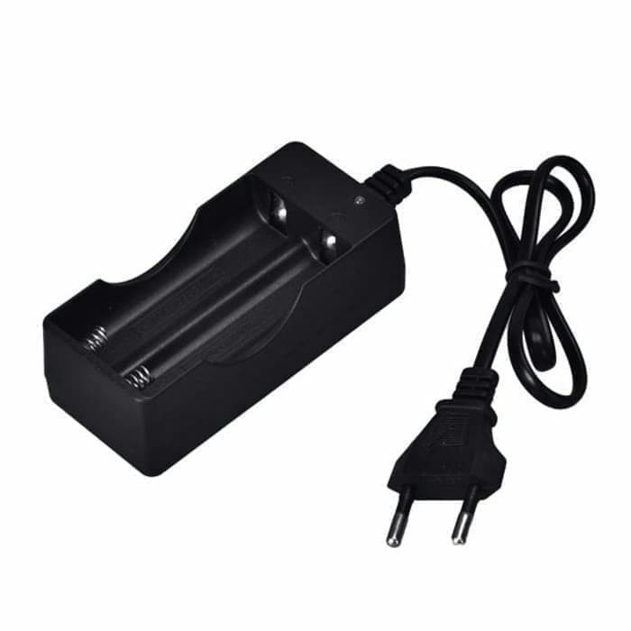 Destop Charger Baterai 2 slot 18650