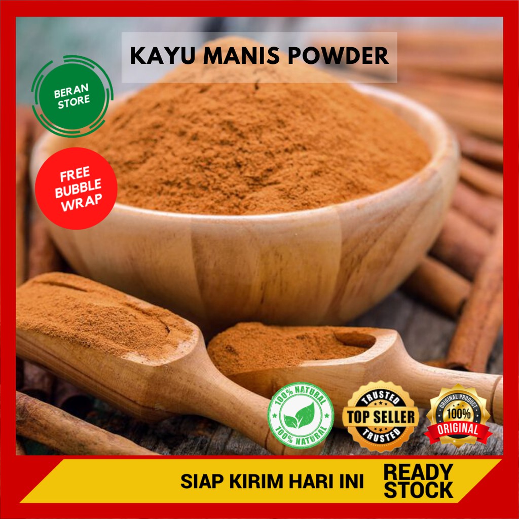 

✔ 50g Teh Wedang JSR Kayu Manis Bubuk Cinnamon Powder Murni 100% Alami Atasi Kolesterol Kanker