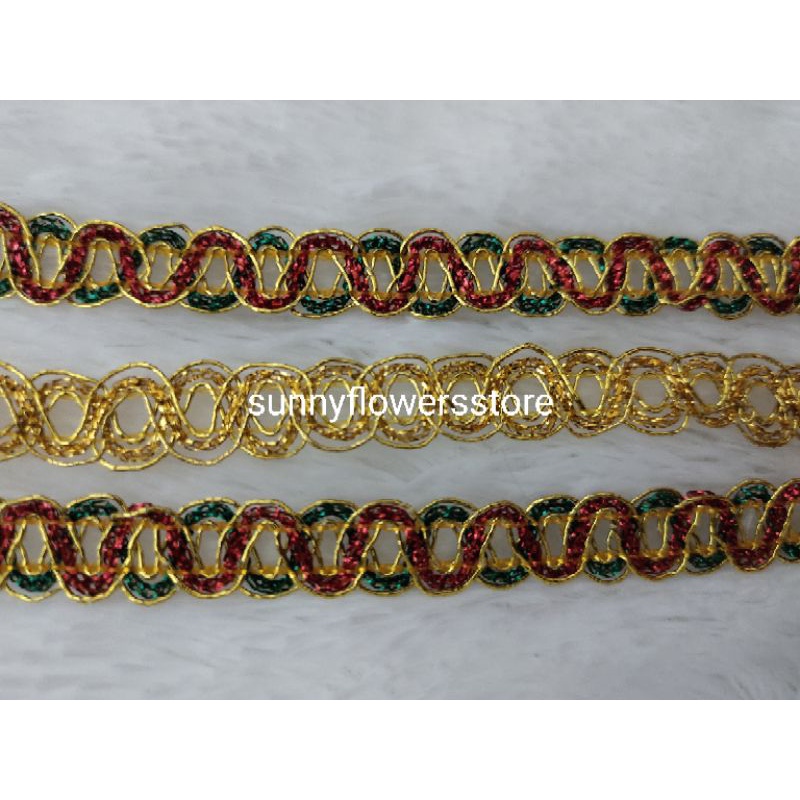 RENDA MOTIF GOLD PELANGI