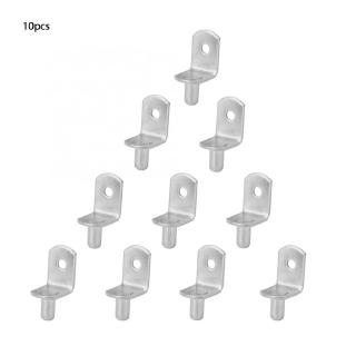 Set 10pcs Pin Bracket Penyangga Rak Lemari  Furniture 