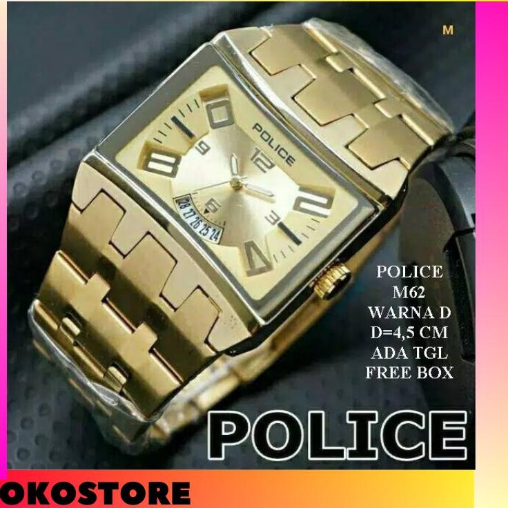 "MRJ.02Jn22т" Jam tangan Pria Mirage sporty Modelrantai Hitam Rosegold jam tangan pria dewasa anti a