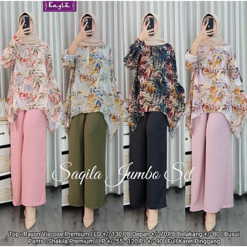 Saqila jumbo set by Kayla