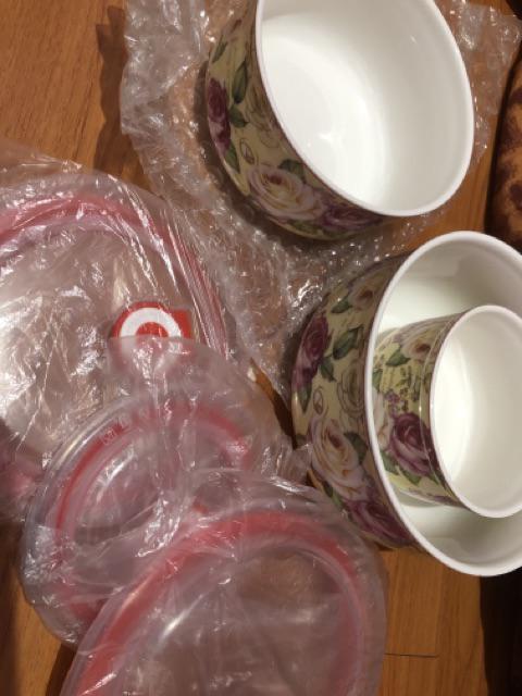 Vicenza Food Container Ba780 Motif Mawar & Melati - Garansi Original Tempat Makanan Bekal