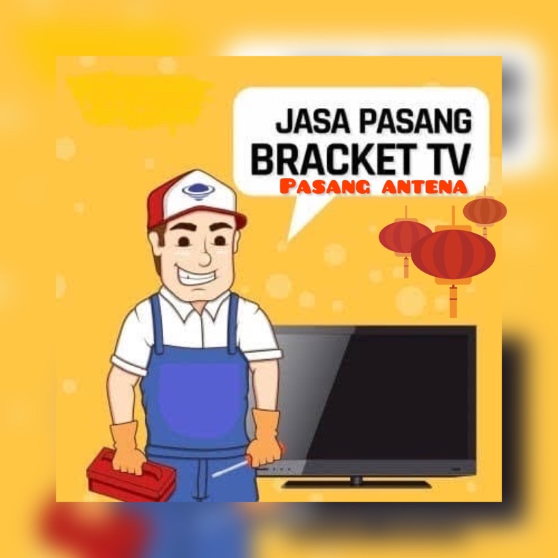 jasa pasang breket tv & pasang antena