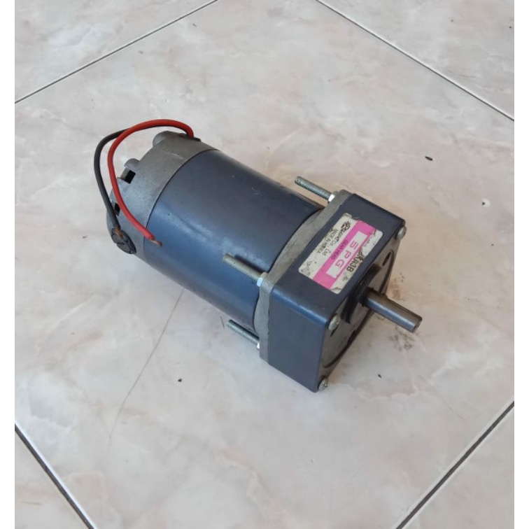 Motor Dc Gearbox SPG 90V 25W 3000Rpm Ratio 1:3