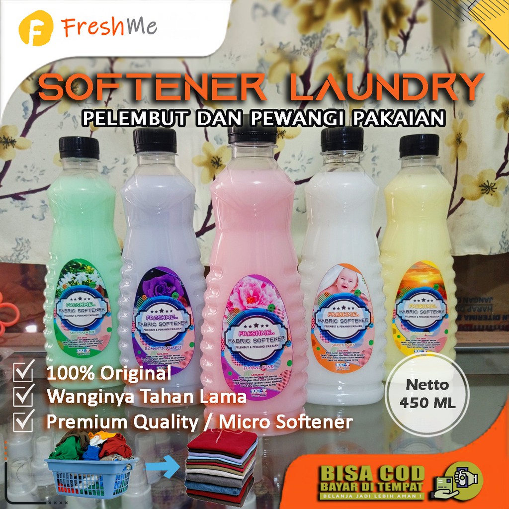 [COD] SOFTENER pelembut dan pewangi pakaian murah super wangi dan tahan lama kwalitas super micro