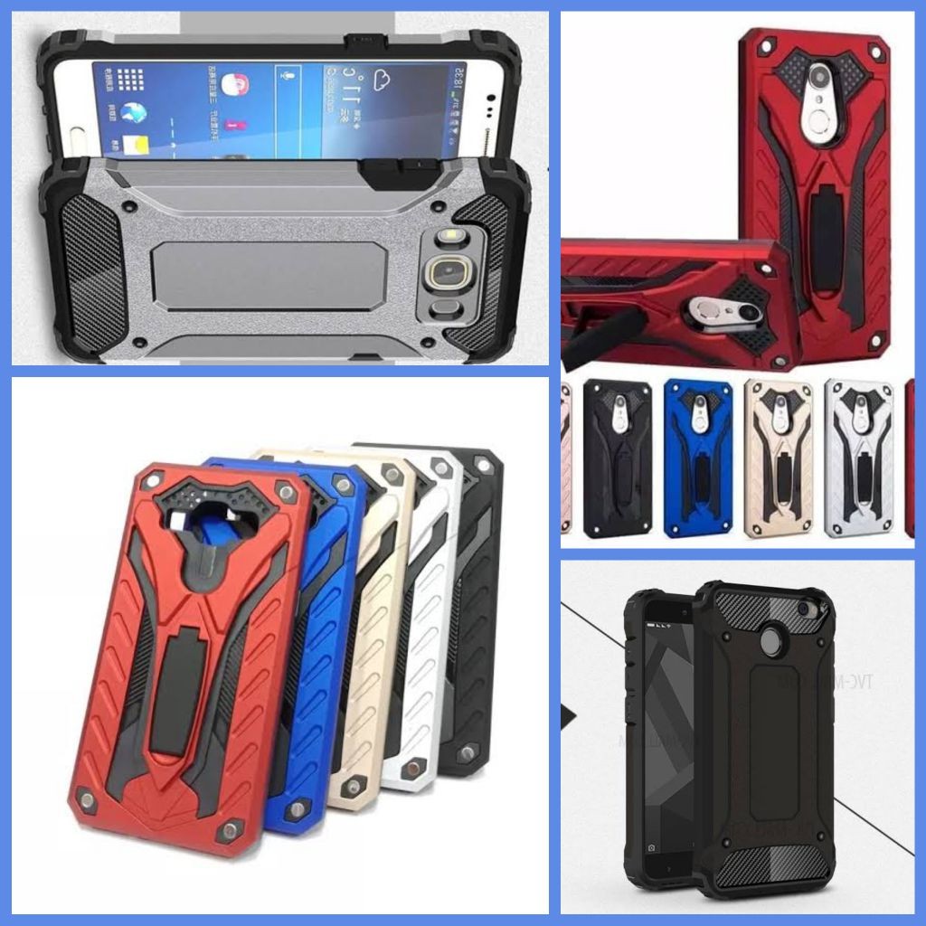 HARDCASE IRON ARMOUR SAMSUNG  J4 J1 GALAXY V M20 J2 PRIME J6 A2 CORE REDMI NOTE 7