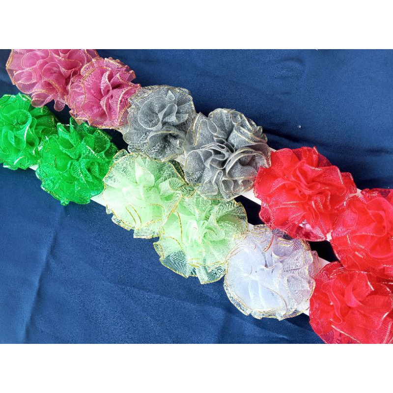 aplikasi Bros / aplikasi bunga / bahan Bros / bahan craft / kerajinan tangan