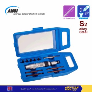 American Tool Obeng Ketok Set 11Pcs / Impact Drivers Set (S2) 8957224