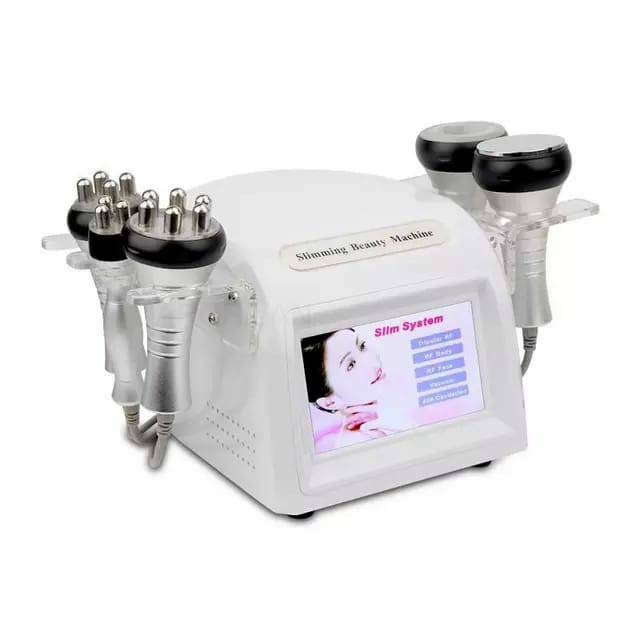 Alat rf pelangsing rf 5in1 kencangkan wajah tirus slimming machine