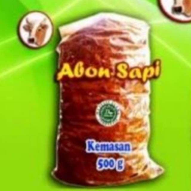 

Abon sapi pedas 500 gram