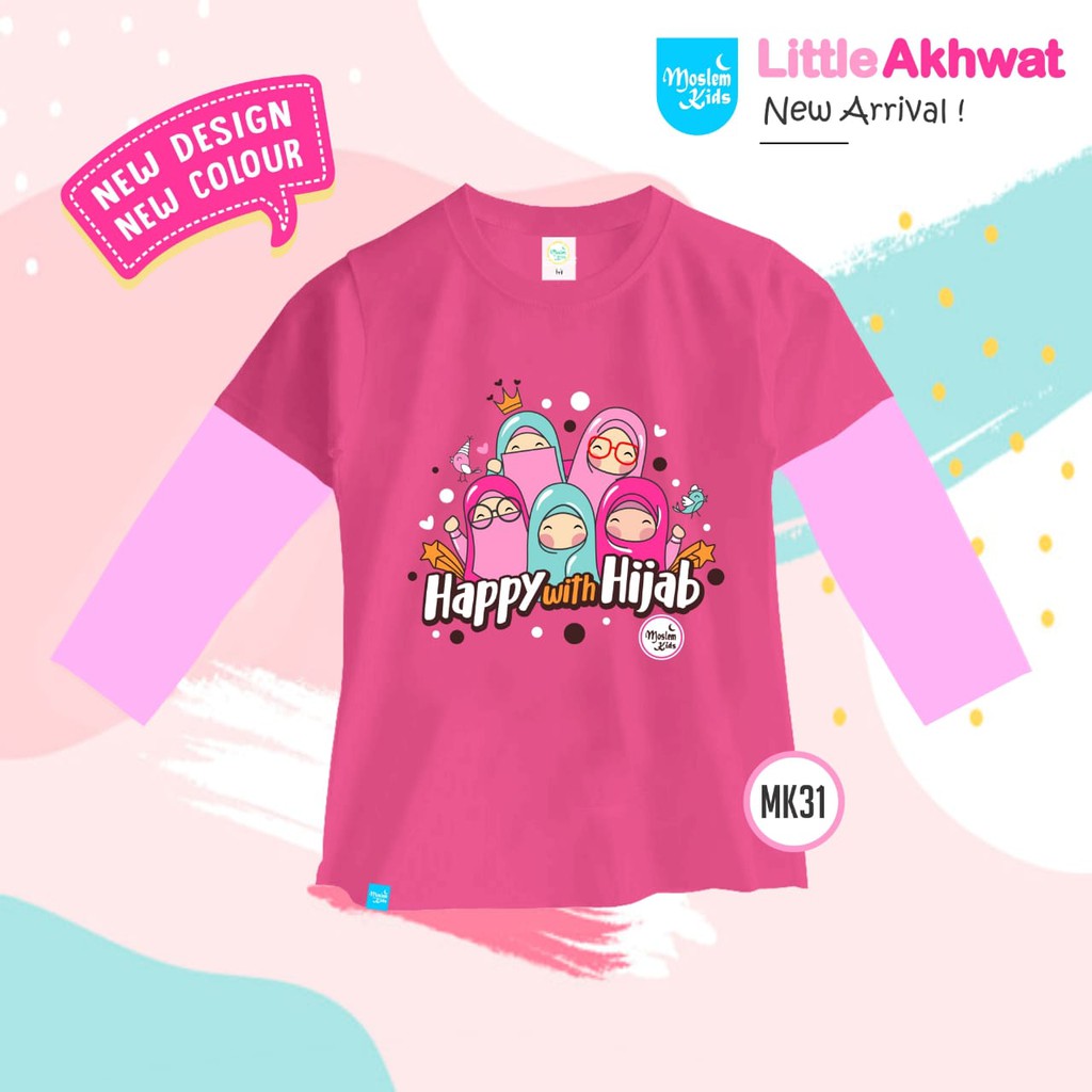 Kaos Anak Moslem Kids Size XS