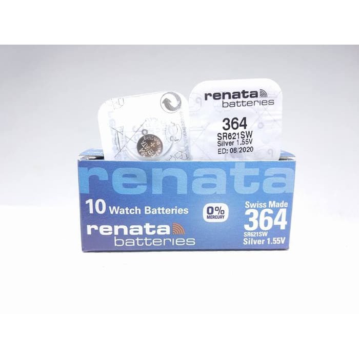 SR621SW RENATA 364 ORIGINAL  BATTERY  jam tangan renata sr621 364 ori