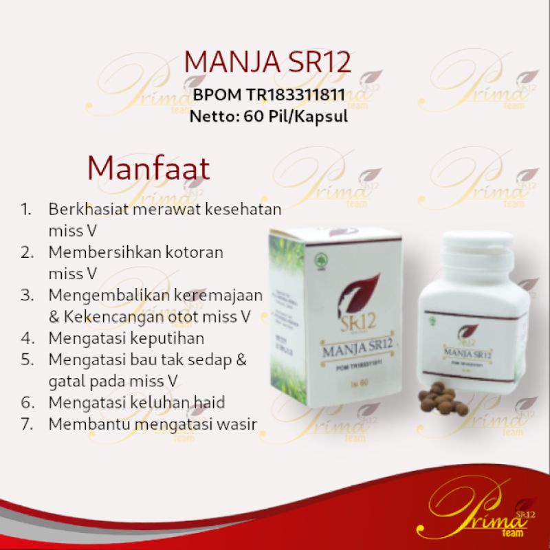

Manjakani MANJA SR12