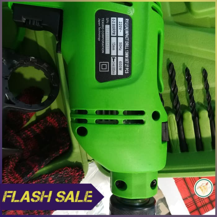 PAKET MESIN BOR TEMBOK RYU RID 13 1 REB MESIN BOR BETON TEKIRO RYU