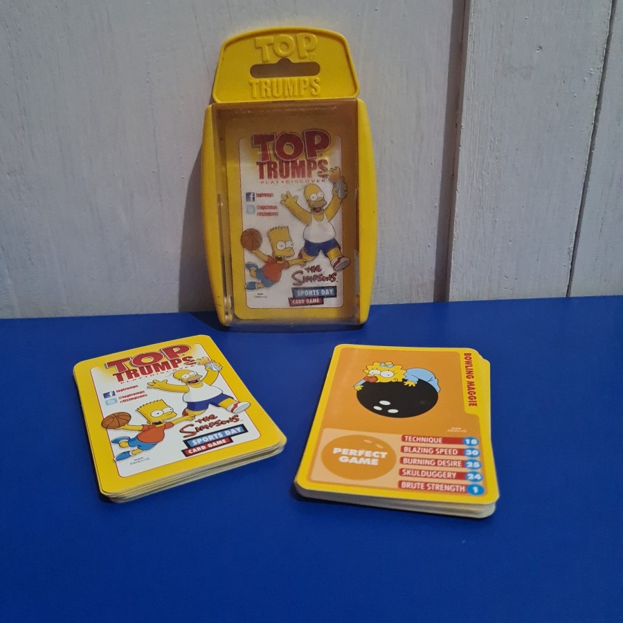 Board Game - Top Trumps The Simpsons Sport Day