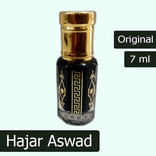 Minyak Hajar Aswad Asli / Misik Hajar aswad Original Arab Saudi 100% Murni Non Alkohol