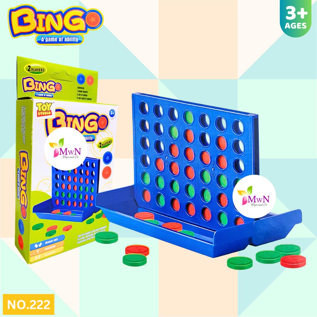 MWN Mainan Edukasi Line up BINGO Board Game No.222