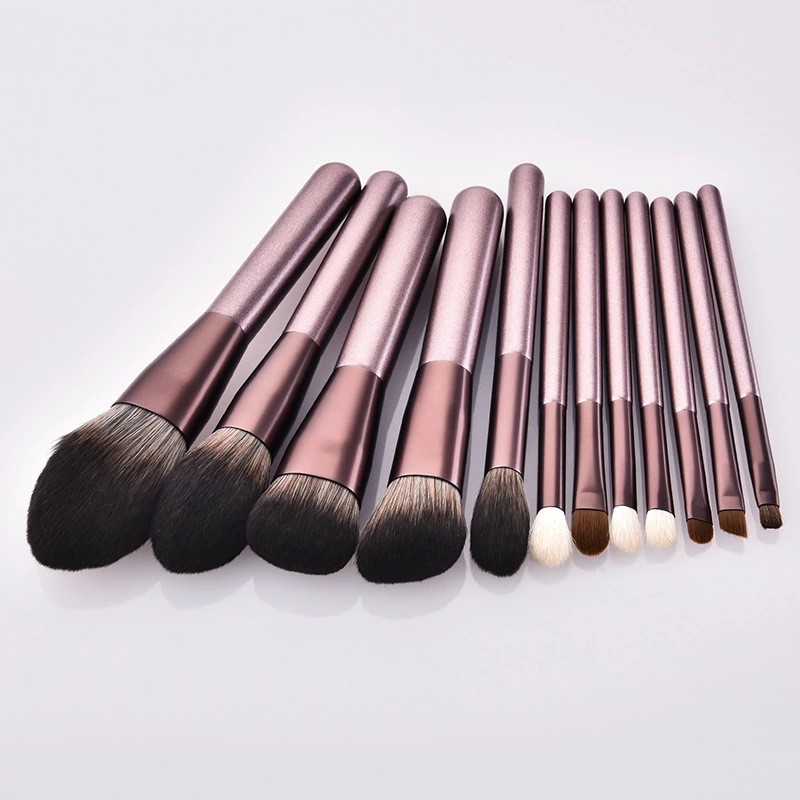 KUAS SET MUKA /KUAS WAJAH SET ELEGANT KWALITAS IMPORT PREMIUM/KUAS MAKEUP/KUAS ISI 7PCS/ 14PCS.